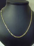 Necklace Three in one Link 9 Carat Yellow G D 0275