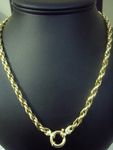 Rope Neckchain  Yellow Gold 9 Carat G-D 02/30/3