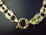 Rose Gold Necklace Flat Link G D 01395