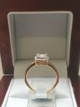 SOLID 18 CARAT YELLOW GOLD RING WITH 48POINTS KEYR1756RDBG