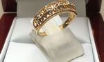 SOLID 9 CARAT DIAMOND RING  DGDR2699 