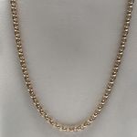 SOLID 9 CARAT YELLOW GOLD BELCHER NECKLACE AG09185Y