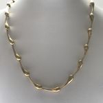 SOLID 9 CARAT YELLOW GOLD TEARDROP CHAIN GD/07/37/5