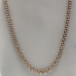 9 CARAT GOLD SOLID  ROSE BELCHER CHAIN GD04186R