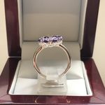 SOLID SILVER AMETHYST RING AGR2100502