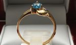 TOPAZ AND DIAMOND RING DGDR5054