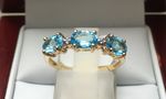 TOPAZ RING YELLOW GOLD DGDR3631