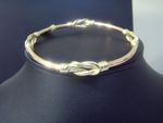 Yellow Twist Knott & Rose Gold Bangle G-D 02/24/1