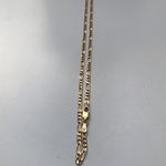  9 CARAT GOLD SOLID YELLOW GOLD FIGERO CHAIN AG1161Y